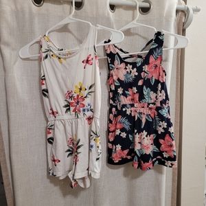 Girls rompers bundle